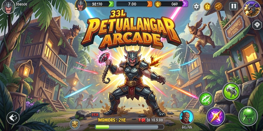 Gameplay dinamis <strong>33L</strong> yang mengasyikkan dan menantang.