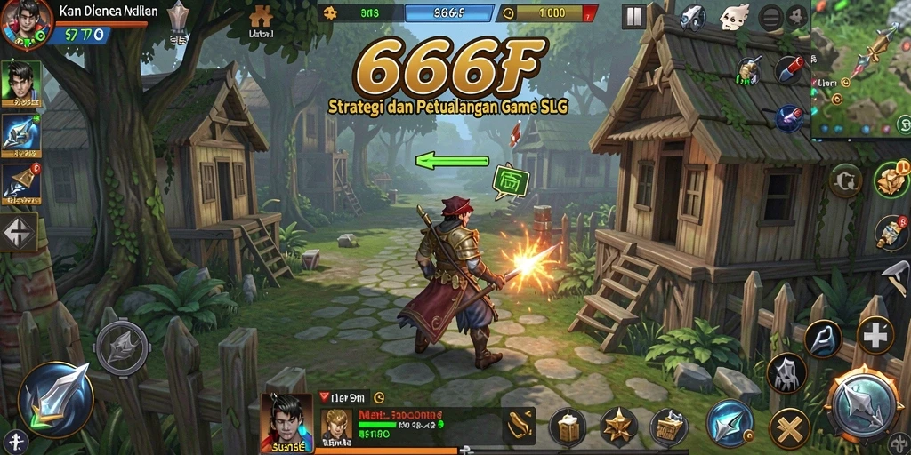 Gameplay seru dan strategi mendalam di 666F.