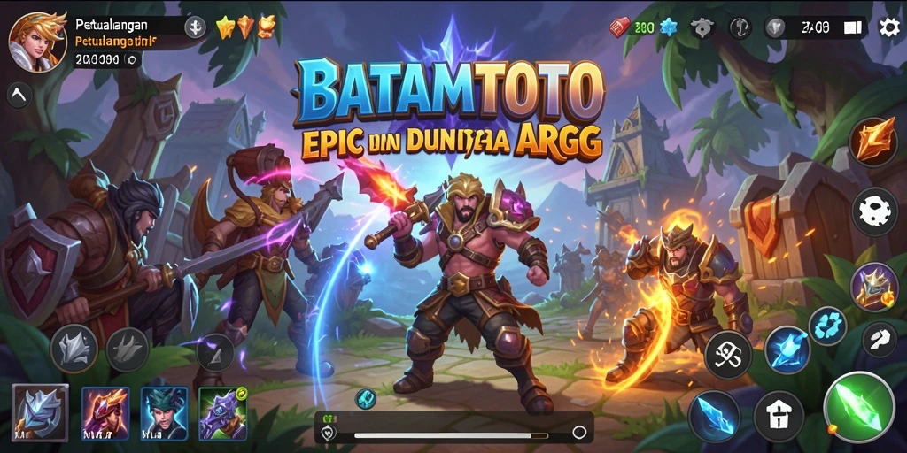 Gameplay seru dalam dunia ARPG BATAMTOTO.