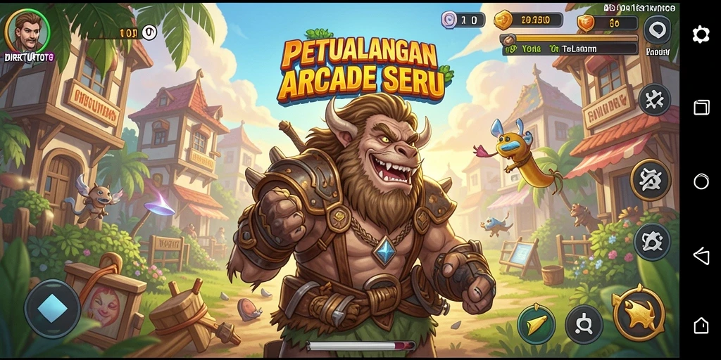 Tampilan gameplay seru dari DIREKTURTOTO yang penuh aksi.