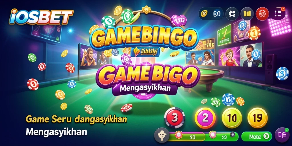 Screenshot gameplay IOSBET menampilkan suasana permainan Bingo yang seru.