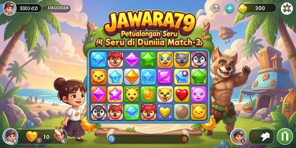 Tangkapan layar gameplay JAWARA79 yang seru dan menantang.