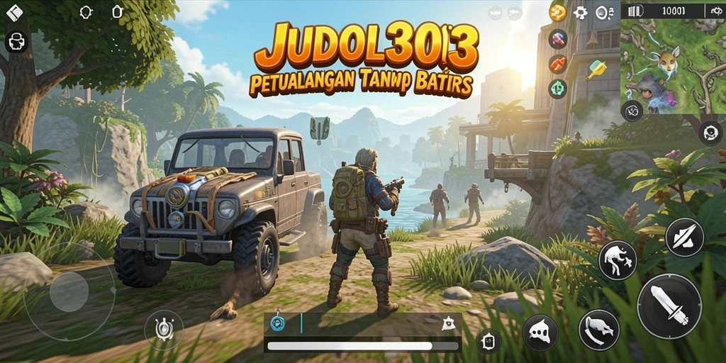 Gameplay JUDOL303 yang mendebarkan dalam dunia terbuka.