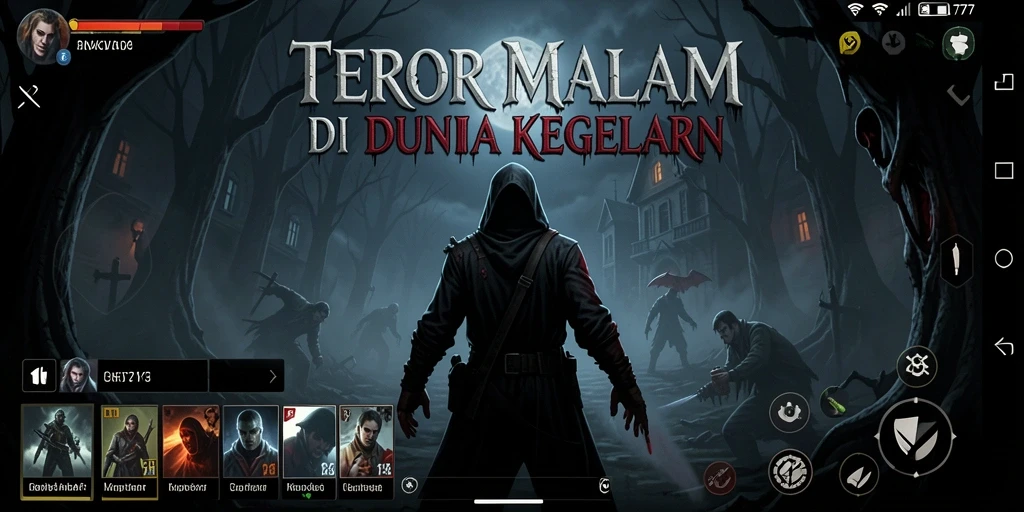 Gameplay L777 yang menegangkan di dunia kegelapan.
