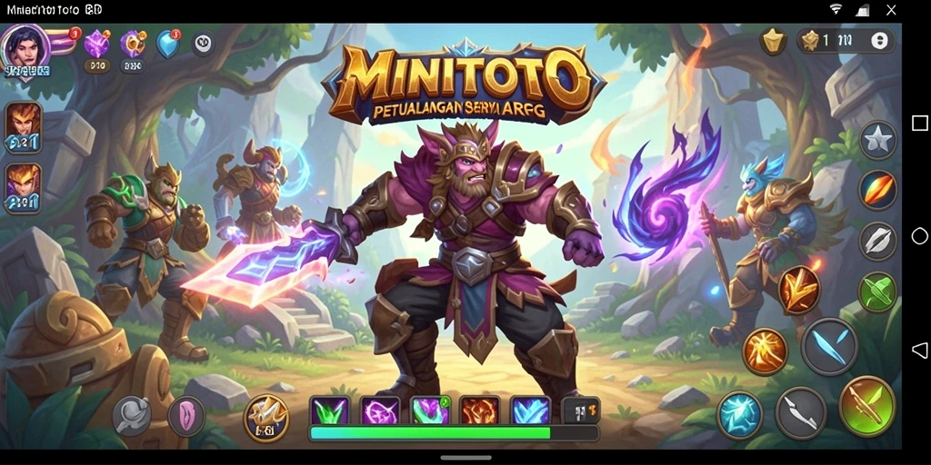 Menampilkan aksi seru dan gameplay mendebarkan di MINITOTO.