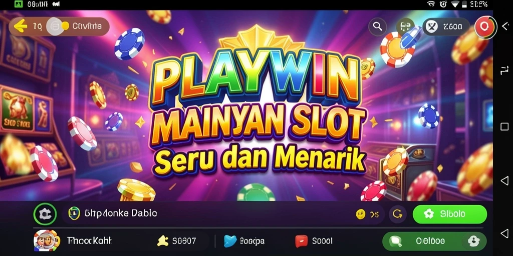 Screenshot menunjukkan pengalaman bermain Slot yang seru di PLAYWIN.