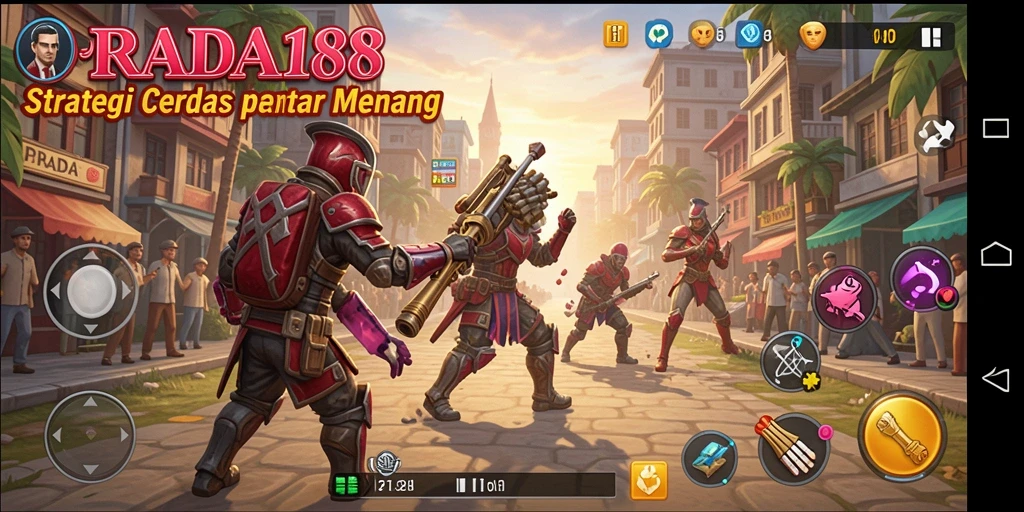 Tampilan gameplay Strategi PRADA188 yang menegangkan dan mendebarkan.