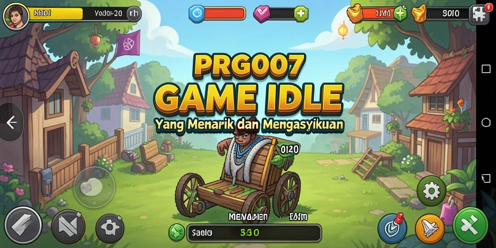 Screenshot PRG007 menampilkan gameplay menarik dan interaktif dari game Idle.